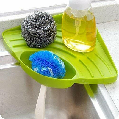 Sai Globe Plastic Multipurpose 3 in 1 Sink Tray for Kitchen Wash Basin Organizer for Dishwasher Soap Sponge Scrubber Holder Corner Storage Rack SGI-HKS20011 Corner Basin(Green) deal from flipkart Sai Globe Plastic Multipurpose 3 in 1 Sink Tray for Kitchen Wash Basin Organizer for Dishwasher Soap Sponge Scrubber Holder Corner Storage Rack SGI-HKS20011 Corner Basin(Green) deal from flipkart