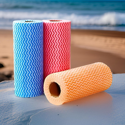 Liftoff Washable and Reusable - 2 Ply Kitchen Printed Tissue/Towel Paper Roll v92e(1 Ply, 80 Sheets)