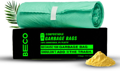 Beco Compostable Large 199 g Garbage Bag  Pack Of 10(10Bag )