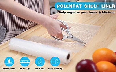 shivay Polyester Floor Mat(White, Large)