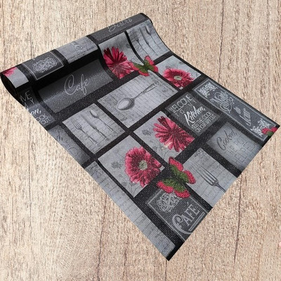 REVEXO Rectangular Pack of 1 Table Placemat(Multicolor, Polyester)