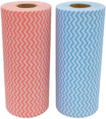 FORWIN Heavy Duty Reusable Cleaning Cloths | 3-Ply Multi-Purpose Food Service 2 PCK(3 Ply, 50 Sheets)