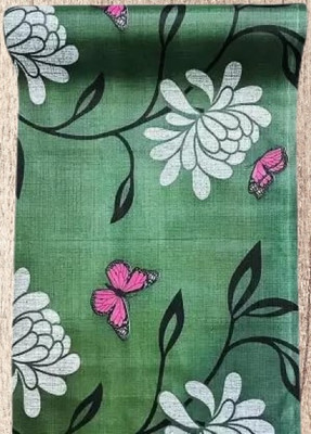 Creadcraft Rectangular Pack of 1 Table Placemat(Multicolor, Polyester)