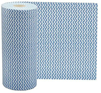 ANVIK Non-Woven Kitchen Towel/Tissue Roll Washable Reusable Multipurpose Roll(2 Ply, 80 Sheets)