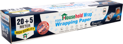 NUTRIMAMA Household Wrap 25 meter butter paper For Food Packaging Parchment Paper(Pack of 3, 25 m)