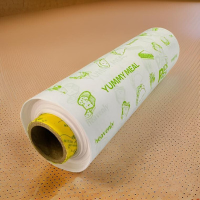 Liftoff Best Food Wrapping Paper/ROTI WRAP/Butter Paper/Paper ROLL E16j(2 Ply, 80 Sheets)