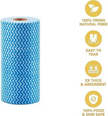 Liftoff Liftoff Kitchen Tissue/towel/Roll/Napkins Reusable non-woven ecofriendly(2 Ply, 80 Sheets)
