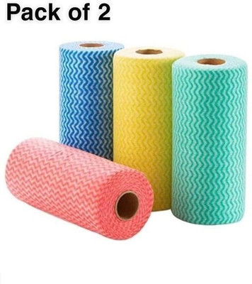 PEARSILK Super Absorbent Reusable Multipurpose(2 Ply, 80 Sheets)