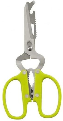 Joyjay multi functional scissor Stainless Steel Seafood Scisso Scissors(Set of 1, Multicolor)