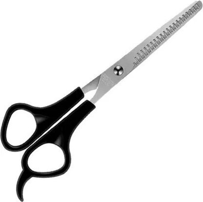 Elecsera Hair Thinning Scissor Styling Tool for Barber Salon Professional With Comb Teeth Scissors(Set of 1, Black)