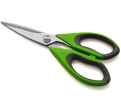 The HSR Enterprises 201 Kitchen Shears Heavy Duty Household Scissors(Set of 1, Green)