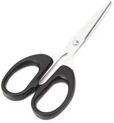 Elecsera Multipurpose Kitchen Household Fabric Crafts Scissors(Set of 1, Black)