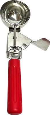 Dynore Stainless Steel Spring/Trigger Ice-Cream Scoop 55 ml Kitchen Scoop