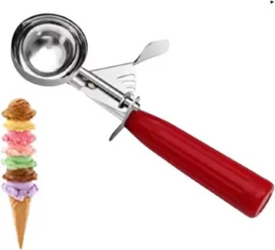 zms marketing Ice Cream Scoops Stack Stainless Steel Digger Spoon Kitchen Tools for Home, Kitchen Scoop