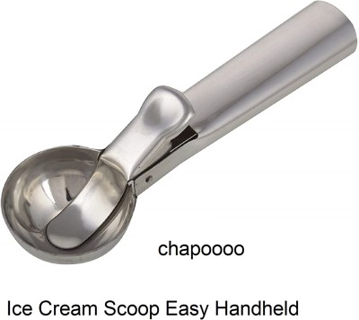 chapo Stainless Steel Spring/Trigger Ice Cream Scoop (Set of 1 ) Kitchen Scoop