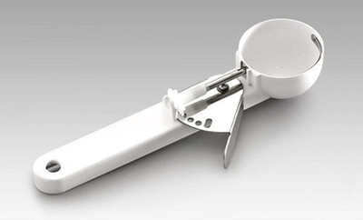 SKETWARE Unbrekable Plastic Ice-Cream Scoops Stacks Plastic Kitchen Scoop