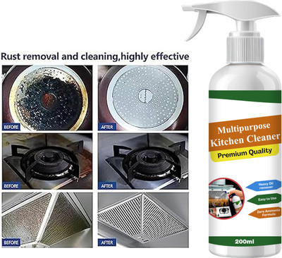 KsW Heavy Oil Remover Kitchen Cleaner – Easy to Use, Zero Ammonia, 200ml Kitchen Cleaner(200 ml)