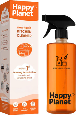 Happy Planet Kitchen Cleaner India’s 1st Foaming Formulation Kitchen Cleaning Kitchen Cleaner(500 ml)