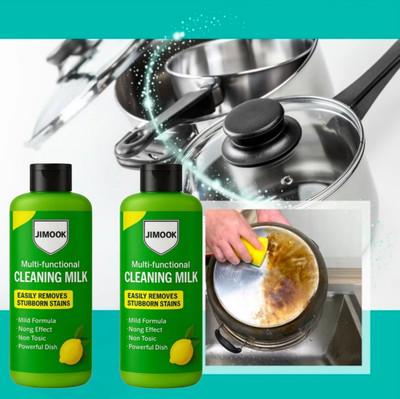 Shineshake Kitchen Cleaner Spray Oil & Grease Stain Remover Stove & Chimney Cleaner Spray Kitchen Cleaner(200 ml, Pack of 2)