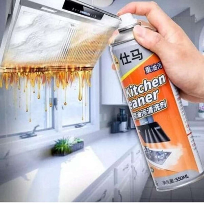 SnowShell Kitchen Cleaner Spray Oil & Grease Stain Remover Kitchen Cleaner 500ml Zx231 Kitchen Cleaner(1 ml)