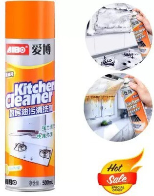 KME Kitchen Cleaning Foam Spray, Effectively Remove Oil & Stain & Greasy Surface Kitchen Cleaner(500 ml)