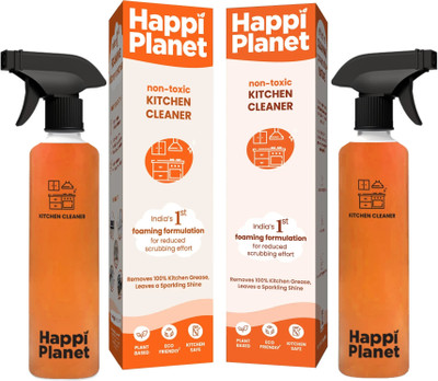 Happi Planet non toxic Kitchen Cleaner(500 ml, Pack of 2)