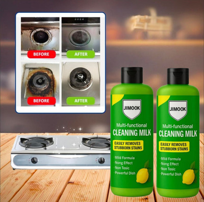 Shineshake Kitchen Cleaner Spray Magic Degreaser Spray for Kitchen Gas Stove Kitchen Cleaner(200 ml, Pack of 2)