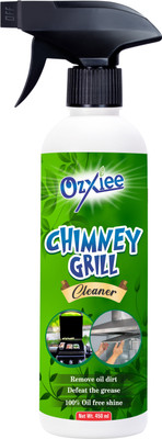 Ozxiee Chimney & Grill Cleaner Spray (450ML) Remove Oil/grease/stains. Effective Kitchen Cleaner(450 ml)
