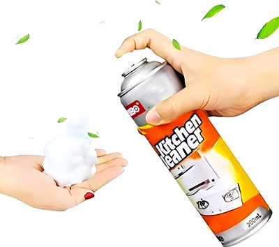 OM ENTERPRISES *Multipurpose Foam Kitchen Cleaner Spray Oil & Grease Stain Remover Spray Kitchen Cleaner(500 ml)