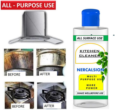 DEYELIDZ Kitchen Cleaner Oil & Grease Stain Remover Spray Oven/Gas Stove/Chimney A390 Kitchen Cleaner(200 ml)