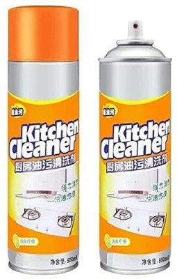 Pinopa Multipurpose Foam Kitchen Cleaner Spray Oil & Grease Stain Remover Spray Kitchen Cleaner(500 g)