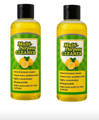 DMSHETA ENTERPRISE Natural Lemon Surface Cleaner – Removes Grease, Dirt & Stains Easily Kitchen Cleaner(240 ml, Pack of 2)
