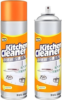 kinstar Multipurpose Foam Kitchen Cleaner Spray Oil & Grease Stain Remover Spray Kitchen Cleaner(500 ml)