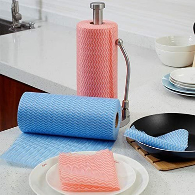 Remang Towels tissues roll for cleaning kitchen surface floor used food packing napkins(3 Ply, 100 Sheets)