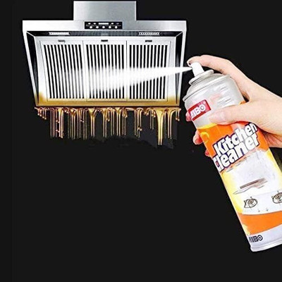CRAZYGOL Multi-Purpose Foam Cleaner Kitchen Cleaner Spray Grease Stain Remover 500ml Kitchen Cleaner(500 ml)