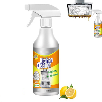 NEXTSET Kitchen Cleaner Foam Spray – Heavy Oil & Grease Remover for Chimney, Gas Stove Kitchen Cleaner(200 ml)