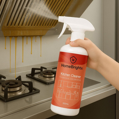 Home brightx HomeBrightX Multipurpose Kitchen Cleaner – Grease & Grime Remover (500ml) Kitchen Cleaner(500 ml)