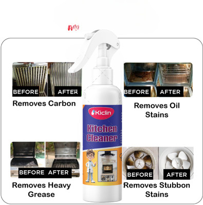 kiclin cleaner Eco-Friendly Heavy Duty All Purpose Hard Stain Cleaner Kitchen Cleaner(200 ml)