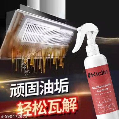 kiclin cleaner Kitchen Foam Cleaner Spray | Multipurpose Stain, Grease & Oil Remover Kitchen Cleaner(200 ml)