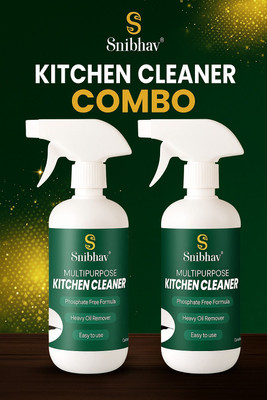 Snibhav Spray Chimney Stove Oil Grease Remover Kitchen Cleaner Kitchen Cleaner(1 L)