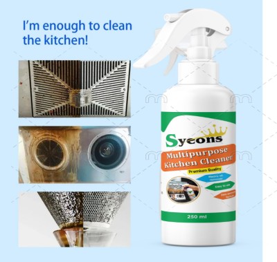 syeons kitchen oil & grease stain remover spray Oven/Gas stove cleaner spray Kitchen Cleaner(250 ml)