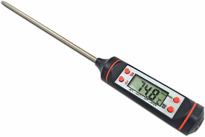 Thermocare Kitchen Cooking Food Meat Pen Type Probe Temperature Tester Meter Barbecue Thermometer with Fork Kitchen Thermometer