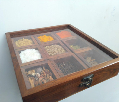 T one woods Spice Set Wooden(1 Piece)