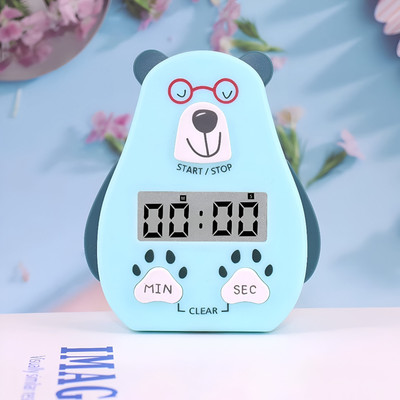 Simois Timer_C Plastic_Sky_Blue_1 Digital Kitchen Timer
