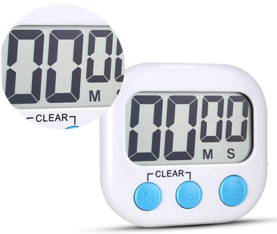 Sakrai RT104 Multipurpose Countdown Timer for Cooking, Gym, study Big Digits Loud Alarm Digital Kitchen Timer