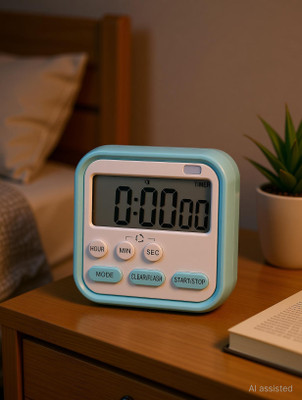 TATSAM Digital SKY BLUE Clock