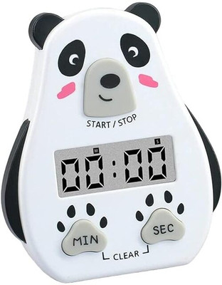 KOOSHLO Cute Cartoon Design Kitchen Timer, Stopwatch With LCD Display, Alarm Clock Digital Kitchen Timer