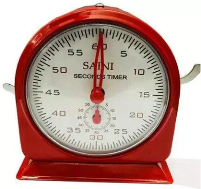 RLK Enterprises Stop Watch 60 Second Timer Countdown Clock Analog Kitchen Timer