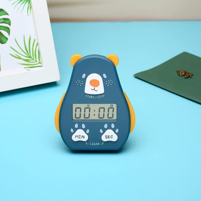 FLOXIT (Pack-1) Magnetic Kitchen Timer Clock, Digital Visual Timer Digital Kitchen Timer