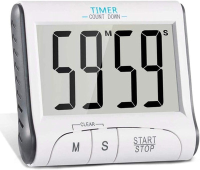 Baskety Digital Kitchen Timer & Stopwatch, Pack of 1 Digital Kitchen Timer